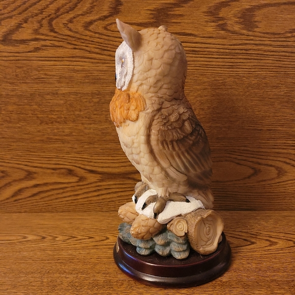 Ruby's Collection Owl Resin Sculpture - Picture 4 of 6